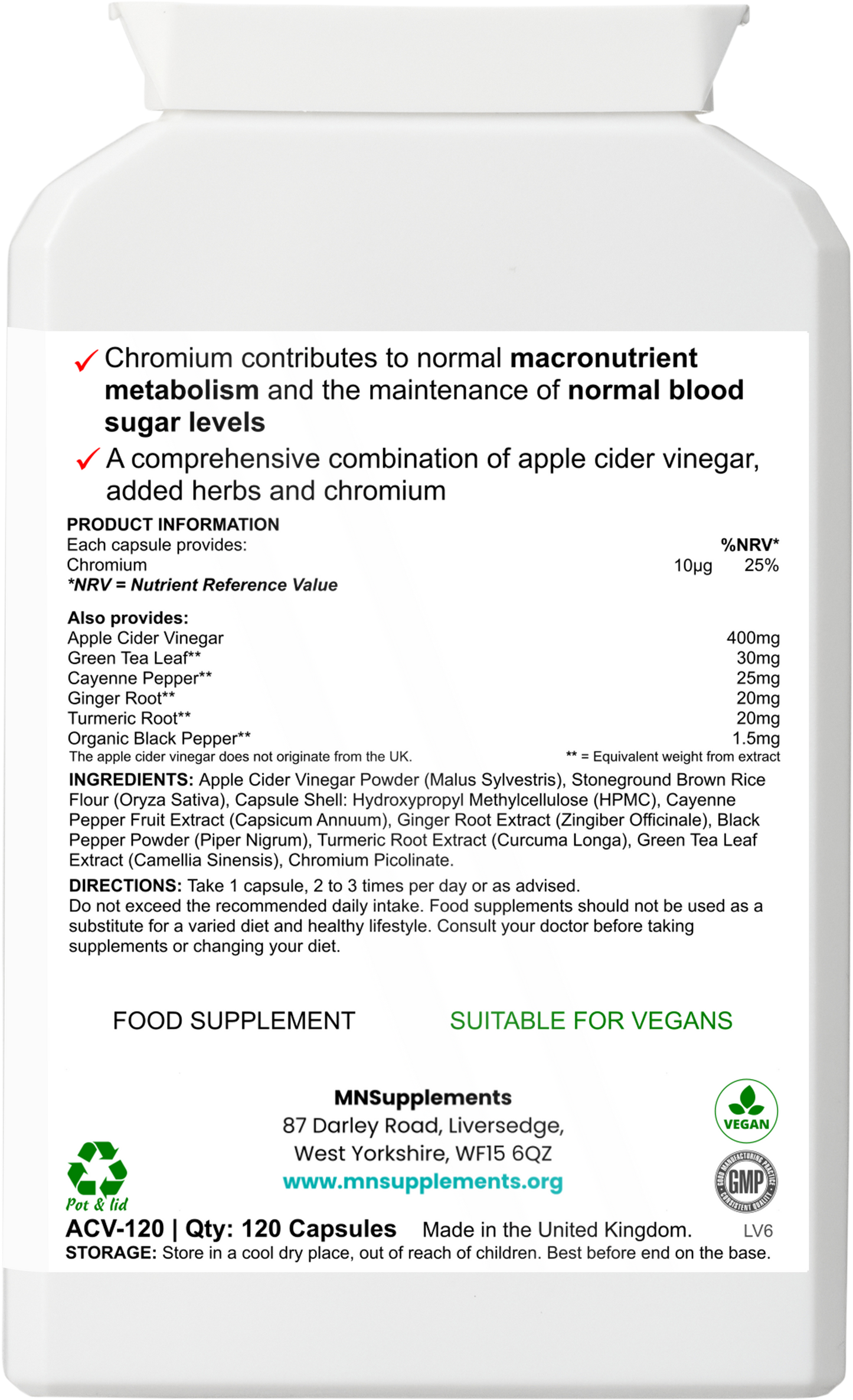 APPLE CIDER VINEGER-120