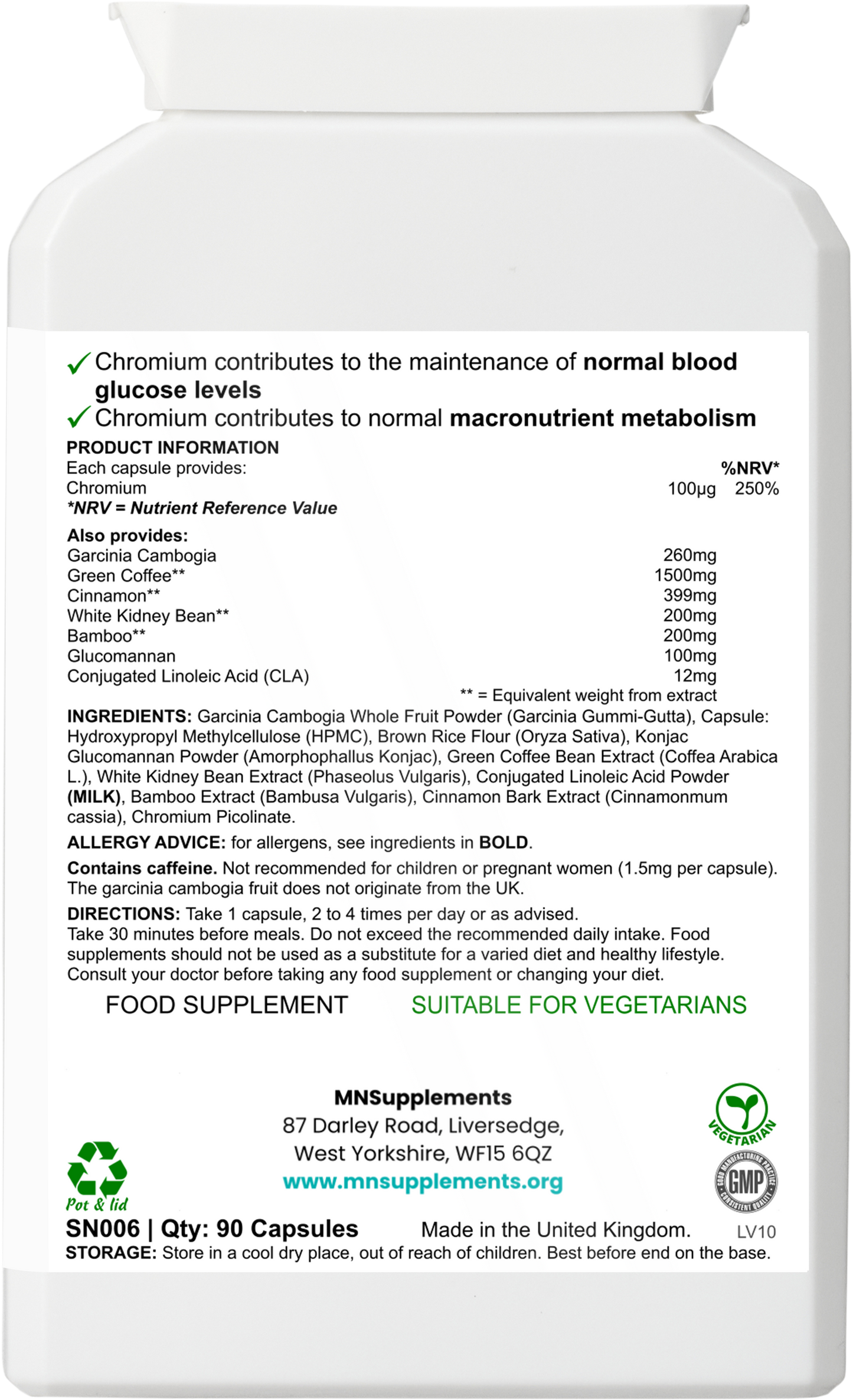 SLIM SUPPORT BLEND-90